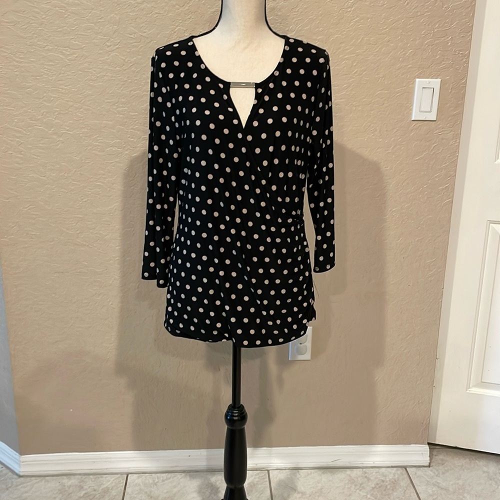 INC blouse 3/4 sleeve NWT